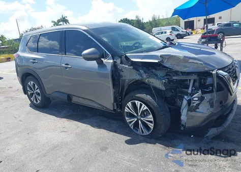 2021 Nissan Rogue Sv Fwd z USA, uszkodzony, nr VIN 5N1AT3BAXMC841424
